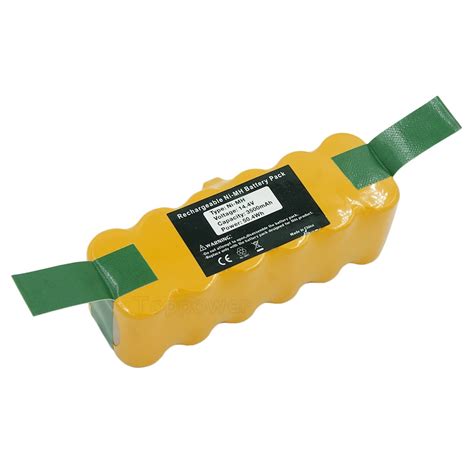 Ni MH 14.4V 3500mAh Rechargeable Vacuum Cleaner Battery for IRobot ...