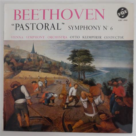 Beethoven symphony no. 6 pastoral - Otto Klemperer Conductor Wiener ...