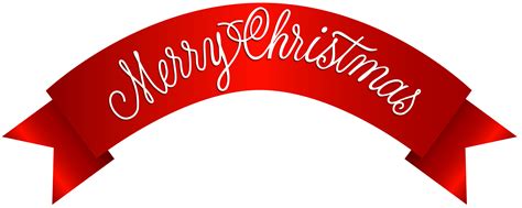 Merry Christmas Banner Transparent Png Clip Art Galle - vrogue.co