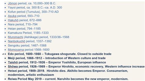 A snapshot of the history of Japanese art - Part 2