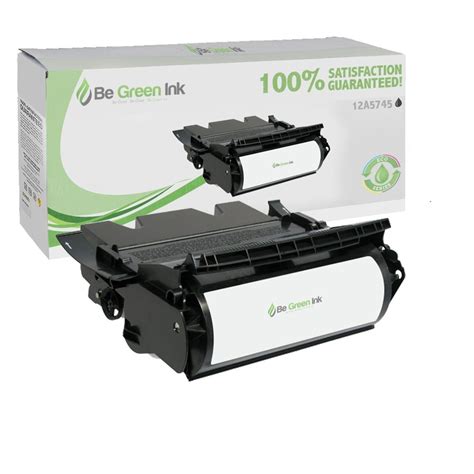 Lexmark Optra T610 T612 12A5745 Hi-Yield (25K) Black Toner | Be Green Ink