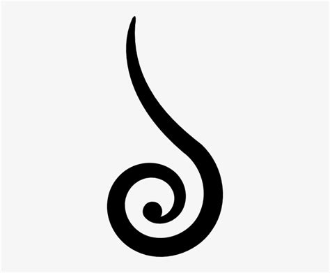 Black Swirl Clip Art - Curvy Swirl Png - 288x597 PNG Download - PNGkit