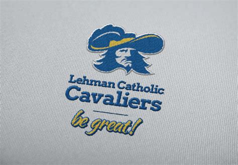 Lehman Catholic High School branding on Behance