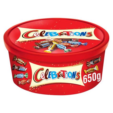 Celebrations Tub 650G (Pack of 2) - British Chocolate Factory