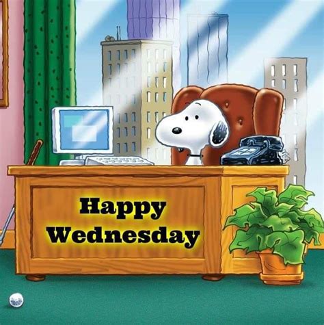 Snoopy In Office - Happy Wednesday Pictures, Photos, and Images for Facebook, Tumblr, Pinterest ...