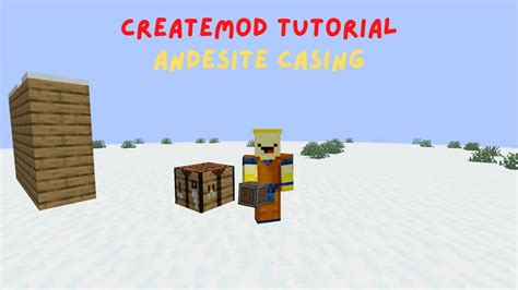 How To Make Andesite Casing - Create Mod Tutorial - YouTube