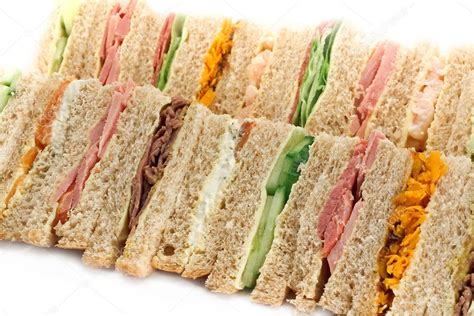 Buffet sandwich platter — Stock Photo #10100853