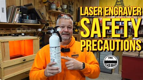 Laser engraver safety precautions - YouTube