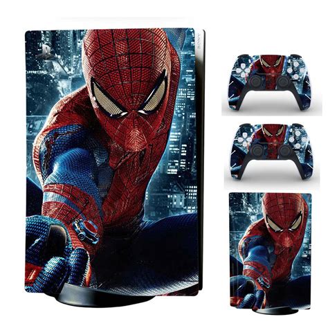 Spiderman Protective Skin Sticker Custom Designs Vinyl Skin Stickers For Playstation 5 Sony Ps5 ...