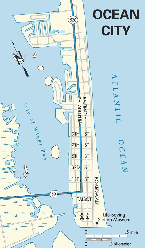 Ocean City Nj Boardwalk Map - Maping Resources