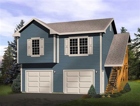 Two Car Garage With Apartment Floor Plans - floorplans.click