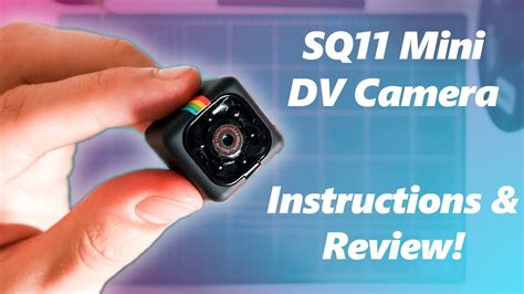 SQ11 Mini DV Camera Setup, Review, Instructions and Sample Footage ...