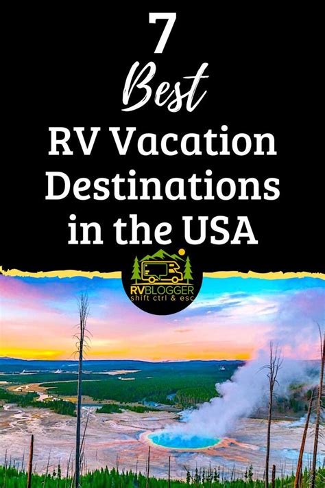 7 best rv vacation destinations in the usa – Artofit