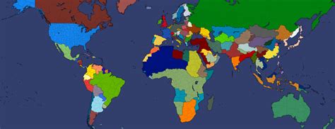 Darkest Hour version of the Kaiserreich 1936 World map - updated to the ...