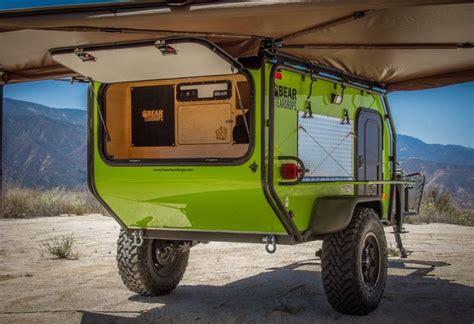 Bear Teardrop Trailers Are Built To Explore The Unexplored | Small travel trailers, Teardrop ...