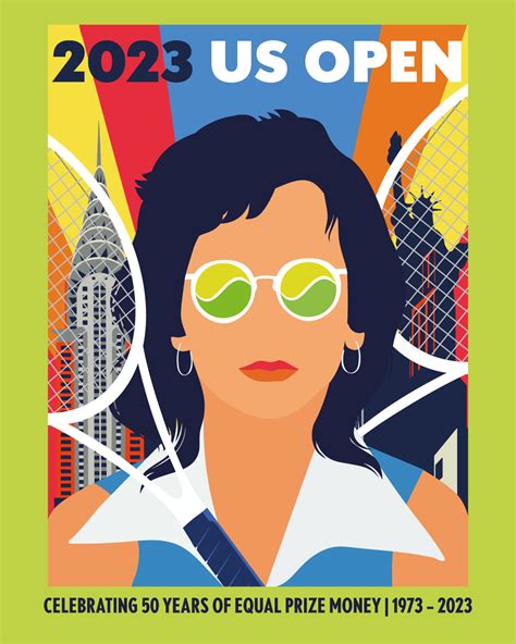 Iconic 2023 theme art... - US Open Tennis Championships | Facebook