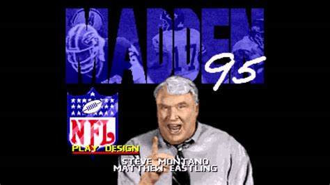 Madden NFL 95 Intro (SNES Introduction) - YouTube