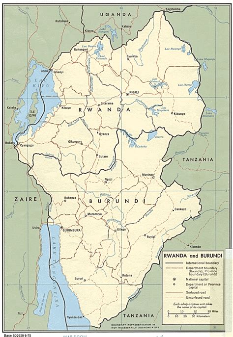 Rwanda Maps - Perry-Castañeda Map Collection - UT Library Online