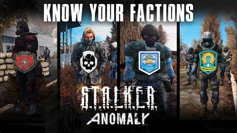 Stalker Anomaly - Short intro of all Main factions operating in the ...