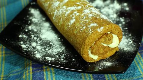 How to Prepare a Pumpkin Log Roll: 14 Steps (with Pictures)