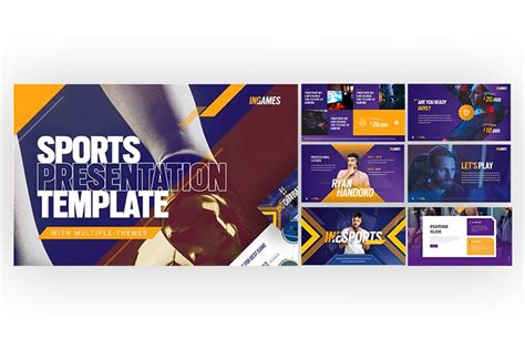 Free Sports PowerPoint Templates for Sport Business