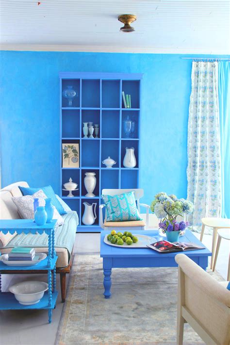 Blue Paint Colors For Living Room