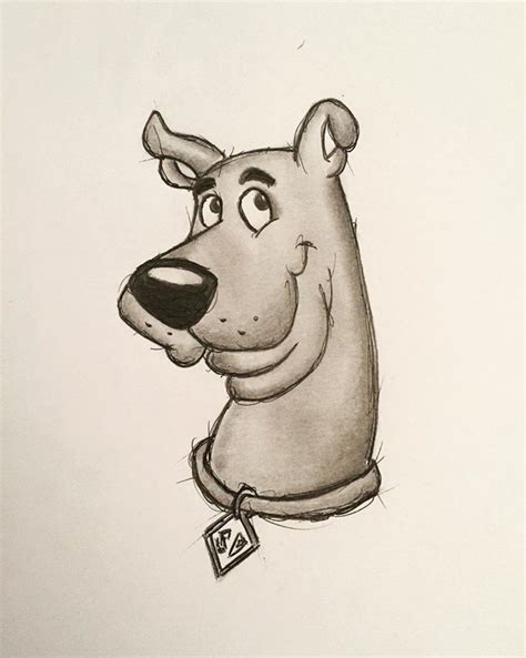 Scooby Doo Drawing - Etsy