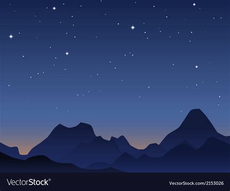 Dawn sky Royalty Free Vector Image - VectorStock