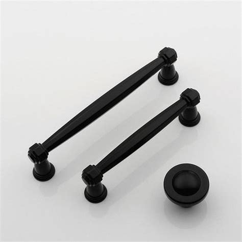 3.75'' 5.00'' Black Drawer Pull Handles/ Dresser Pulls Handles / Knobs and Pulls Handles/ Unique ...