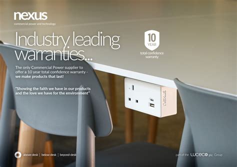 Nexus offer an industry leading 10 Year Total Confidence Warranty for all products installed by ...