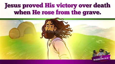 John 11 I am the Resurrection and the Life Kids Bible Story | Clover Media