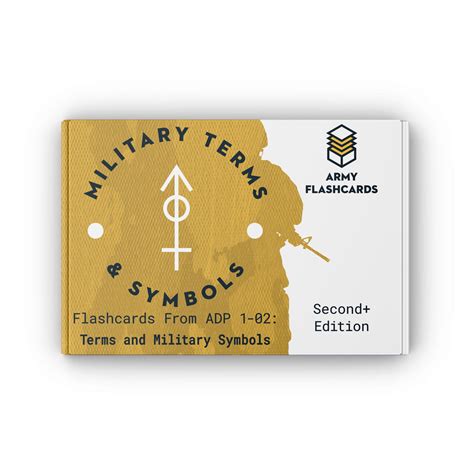 Military Terms and Symbols Flashcards – Army Flashcards