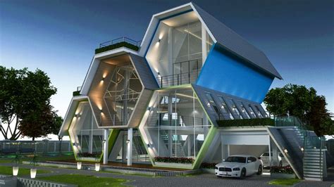 Honeycomb 3d structure modern design. It's looking like beehive's internal structure composed of ...