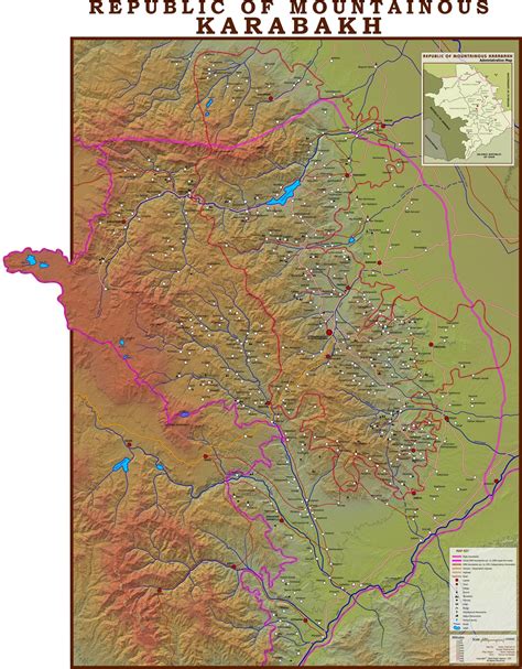 Artsakh Map | Map, Historical maps, Military history