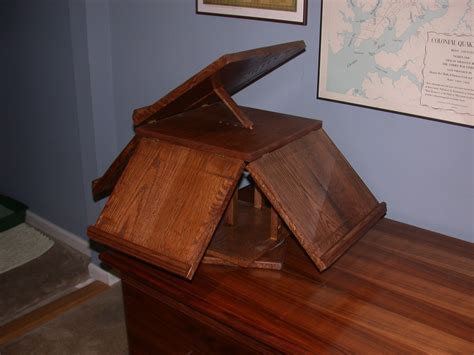 Replica of Thomas Jefferson's Bookstand - Woodworking | Blog | Videos ...