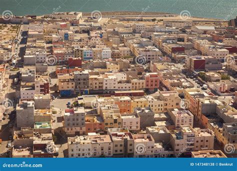 Aerial view of Dakhla stock photo. Image of landscape - 147348138