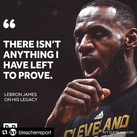 @bleacherreport: Does LeBron have anything left to prove? | Lebron james, Basketball quotes, Lebron