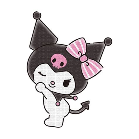 Kuromi, Bunny, Character, Gothic, Cute PNG