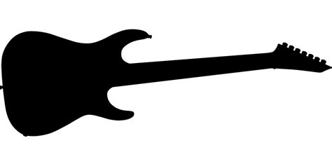 Collection of PNG Guitar Silhouette. | PlusPNG