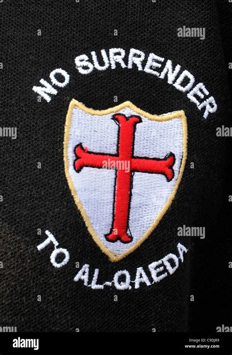 English Defence League badge Stock Photo - Alamy