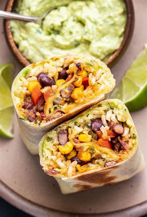 Black Bean and Veggie Burritos - Recipe Runner