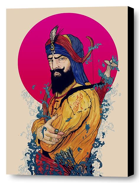 Guru HarGobind Sahib Ji Sache Patshah | Guru hargobind, Nordic art ...