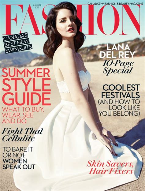 FASHION Magazine Summer 2013 Cover: Lana Del Rey - FASHION Magazine