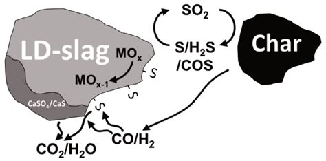 A graphical summary of reaction paths involving sulfur suggested in the ...