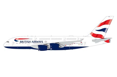 British Airways Airbus A380 G-XLEL Gemini 200 G2BAW1123 Scale 1:200 ezToys - Diecast Models and ...