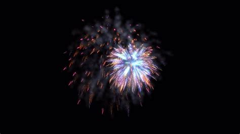 Fireworks Animation Stock Video Footage for Free Download