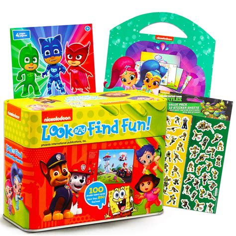 Buy Nickelodeon Flash Cards Set Kids Toddlers Puzzle Bundle ~ 100 Double-Sided Puzzle Activity ...