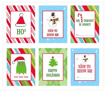 Free & Not Naff Christmas Gift Labels / Tags - U-handblog