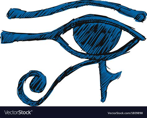 Eye of ra Royalty Free Vector Image - VectorStock