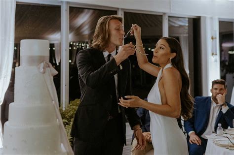 Photos: Inside Trevor Lawrence's wedding to Marissa Mowry